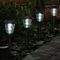 Or Charleston Solar Path Lights - Pewter OR3197432